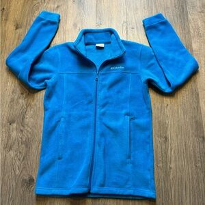 Columbia Outerwear Blue Fleece Jacket Women’s Size XL
